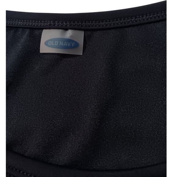 NEW OLD NAVY Cropped Rashguard Swim Top w/Bra Cups UPF SPF 50 Plus 4X Vacation - Picture 3 of 7